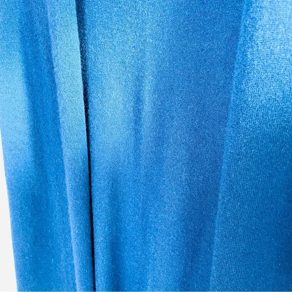Minimalist | J McLaughlin 100% Cashmere Cardigan | Deep Blue Long Duster | XL - Picture 6 of 16